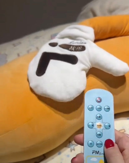 Interactive Banana Plush Body Pillow Cuddle with Remote Controlled Heating or Motion