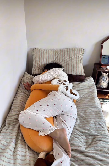 Interactive Banana Plush Body Pillow Cuddle with Remote Controlled Heating or Motion