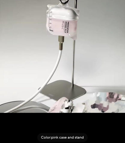 Quirky IV Drip AirPods Case with Metal Stand