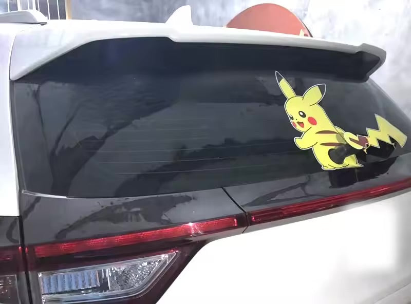 Pokemon Pikachu Reflective Windshield Wiper Stickers