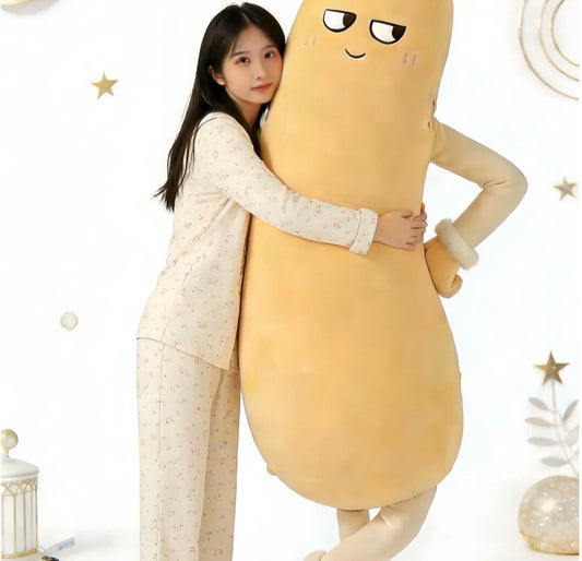 Interactive Mango Plush Body Pillow Cuddle with Remote Controlled Heating or Motion