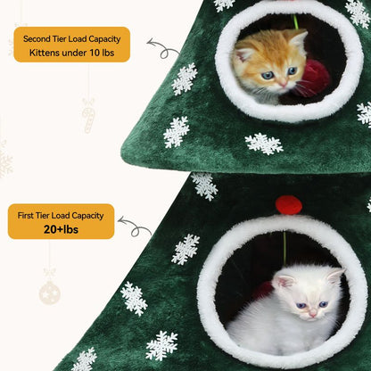 Meowy Christmas Tree Topper – Cat and Star Holiday