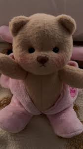 Cute Teddy Bear in a Pink Suit