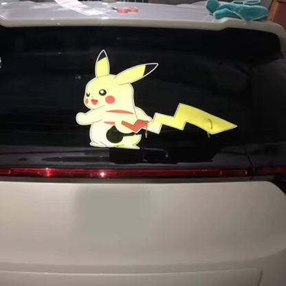 Pokemon Pikachu Reflective Windshield Wiper Stickers