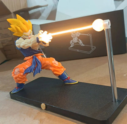 Mintzii® Magnetic Control Dragon Ball Z Goku Kamehameha Levitating Night Light Desk Lamp