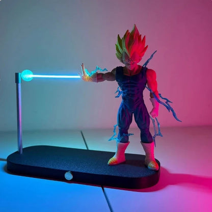 Mintzii® Magnetic Control Dragon Ball Z Goku Kamehameha Levitating Night Light Desk Lamp