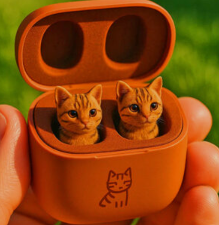 Cat Shape Earbuds