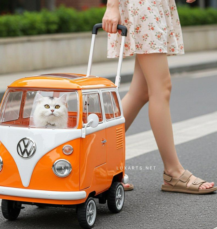 VW Bus Pet Trolley Bag (Limited Number)
